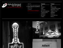 Tablet Screenshot of alphasigns.us